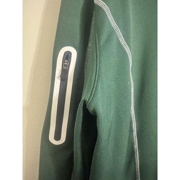 Columbia Golf Men Large Quarter-Zip Pullover Green USF Bulls - Picture 3 of 6